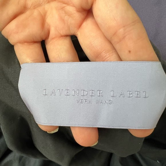 VERA WANG Lavender Label Fabric Crystal Shoulder Purple Bag Tote Purse - Picture 5 of 10